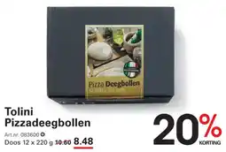 Sligro Tolini Pizzadeegbollen aanbieding