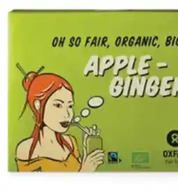 Sligro Oxfam Frisdrank Limonade appel gember Ice Tea aanbieding