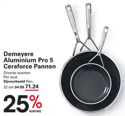 Sligro Demeyere Aluminium Pro 5 Ceraforce Pannen aanbieding