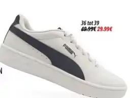 Intersport Puma Court Classic Clean Kinderen aanbieding