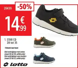 Intersport Lotto Star CD aanbieding