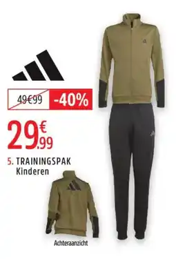 Intersport Adidas Trainingspak kinderen aanbieding