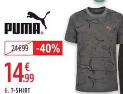 Intersport Puma T-Shirt Kinderen aanbieding