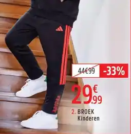 Intersport Adidas Broek kinderen aanbieding
