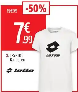 Intersport Lotto T-Shirt kinderen aanbieding