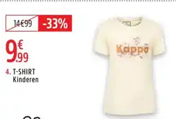 Intersport Kappa T-Shirt Kinderen aanbieding