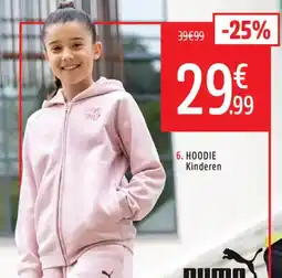 Intersport Puma Hoodie Kinderen aanbieding