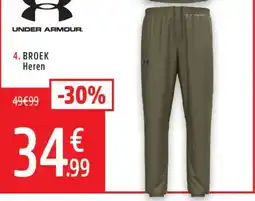 Intersport Under Armour Broek Heren aanbieding