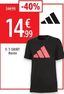 Intersport Adidas T-Shirt Heren aanbieding