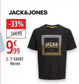 Intersport Jack & Jones T-Shirt Heren aanbieding