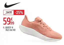 Intersport Nike Quest 6 aanbieding