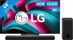 Coolblue LG 48 OLED EVO C54 4K (2025) + LG DS77TY aanbieding