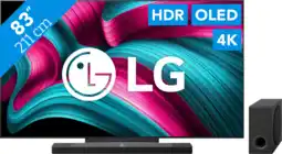 Coolblue LG 83 OLED EVO C54 4K (2025) + LG DS95TR aanbieding