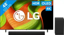 Coolblue LG 48 OLED B56 4K (2025) + LG DS40T aanbieding