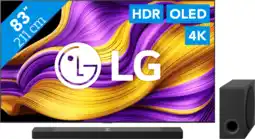 Coolblue LG 83 OLED EVO G55 4K (2025) + LG DS95TR aanbieding