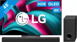 Coolblue LG 48 OLED EVO C54 4K (2025) + LG DS80TR aanbieding
