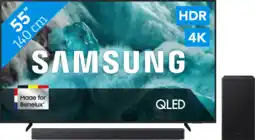 Coolblue Samsung 55 QLED Q7F4 4K (2025) + Samsung HW-B450F (2025) aanbieding