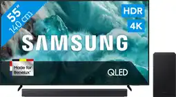 Coolblue Samsung 55 QLED Q7F4 4K (2025) + Samsung HW-B450F (2025) aanbieding