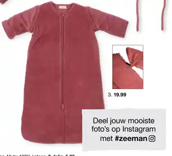 Zeeman Slaapzak aanbieding
