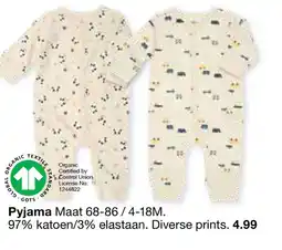 Zeeman Pyjama aanbieding