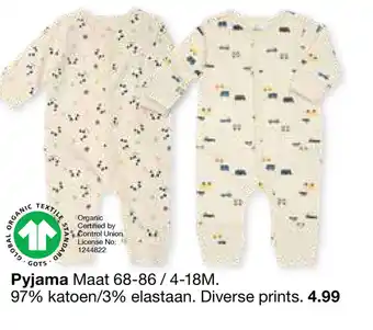 Zeeman Pyjama aanbieding