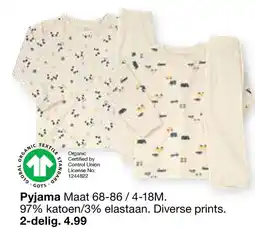 Zeeman Pyjama aanbieding
