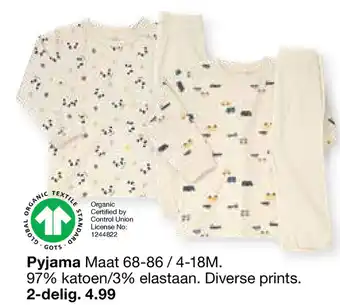 Zeeman Pyjama aanbieding