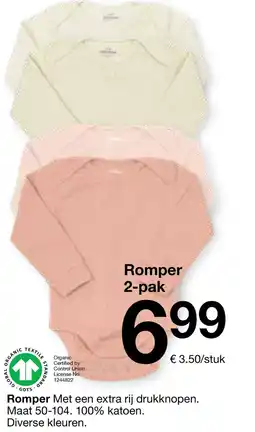 Zeeman Romper 2-pak aanbieding