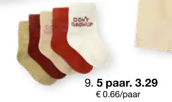 Sokken 5 paar
