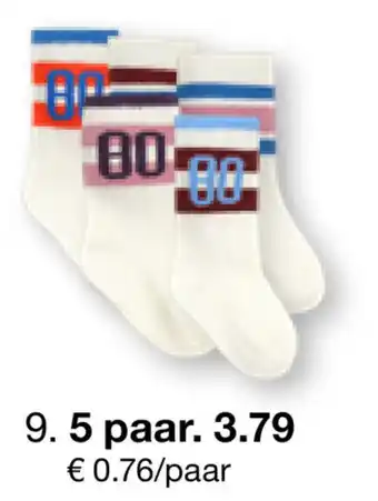 Sokken 5 paar