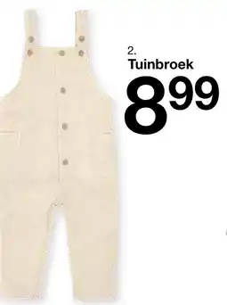 Zeeman Tuinbroek aanbieding