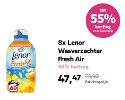 Plein.nl Lenor Wasverzachter Fresh Air aanbieding