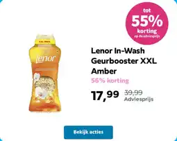 Plein.nl Lenor In-Wash Geurbooster XXL Amber aanbieding