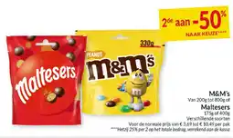 Intermarché M&M's of Maltesers aanbieding