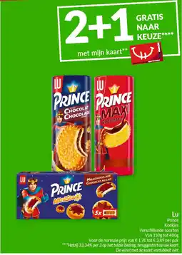 Intermarché Lu Prince Koekjes aanbieding