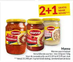 Intermarché Manna aanbieding