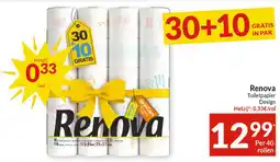 Intermarché Renovo Toiletpapier Design aanbieding