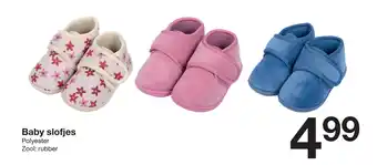 Zeeman Baby Slofjes aanbieding