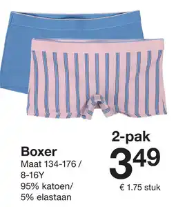 Zeeman Boxer aanbieding