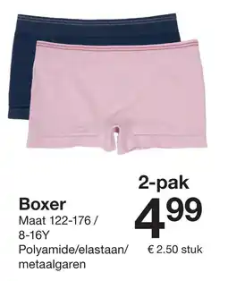 Zeeman Boxer aanbieding