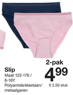 Zeeman Slip aanbieding