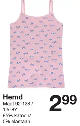 Zeeman Hemd aanbieding