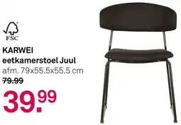 Karwei KARWEI eetkamerstoel Juul aanbieding