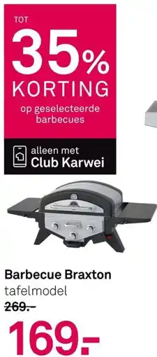 Karwei Barbecue Braxton aanbieding