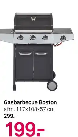 Karwei Gasbarbecue Boston aanbieding