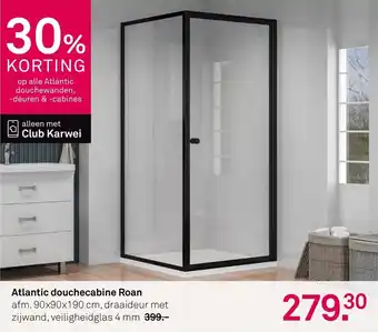 Karwei Atlantic douchecabine Roan aanbieding