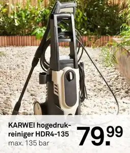 Karwei KARWEI hogedrukreiniger HDR4-135 aanbieding