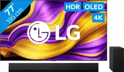 Coolblue LG 77 OLED EVO G55 4K (2025) + LG DSG10TY aanbieding