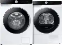Coolblue Samsung WW90DG6U85LK AI Wash + Samsung DV90DG6845LKU3 AI Dry aanbieding