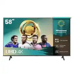 Electro Depot HISENSE 58A6Q - TV 58 UHD 4K SMART aanbieding